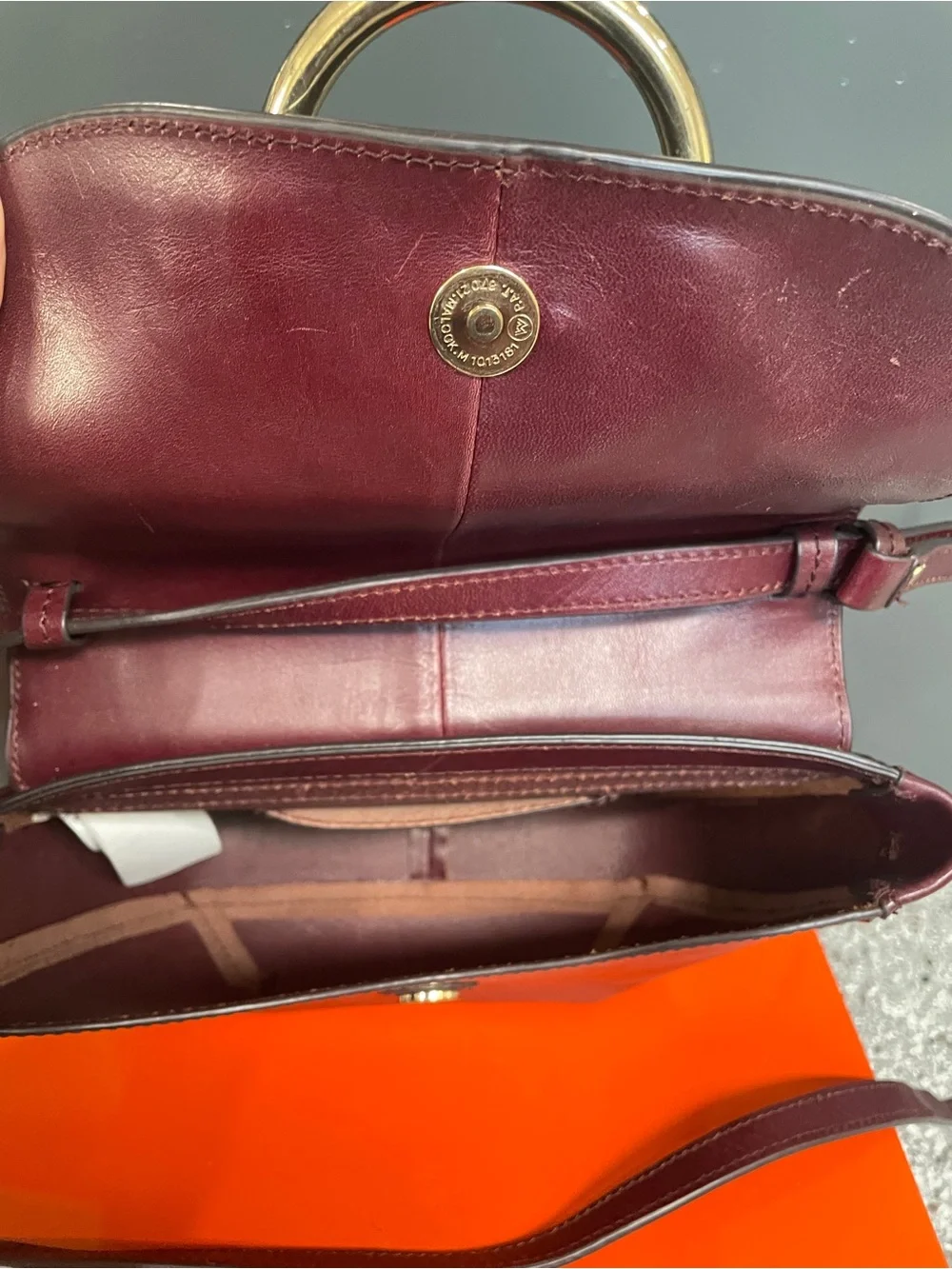 Banana Republic Leather Crossbody Bag